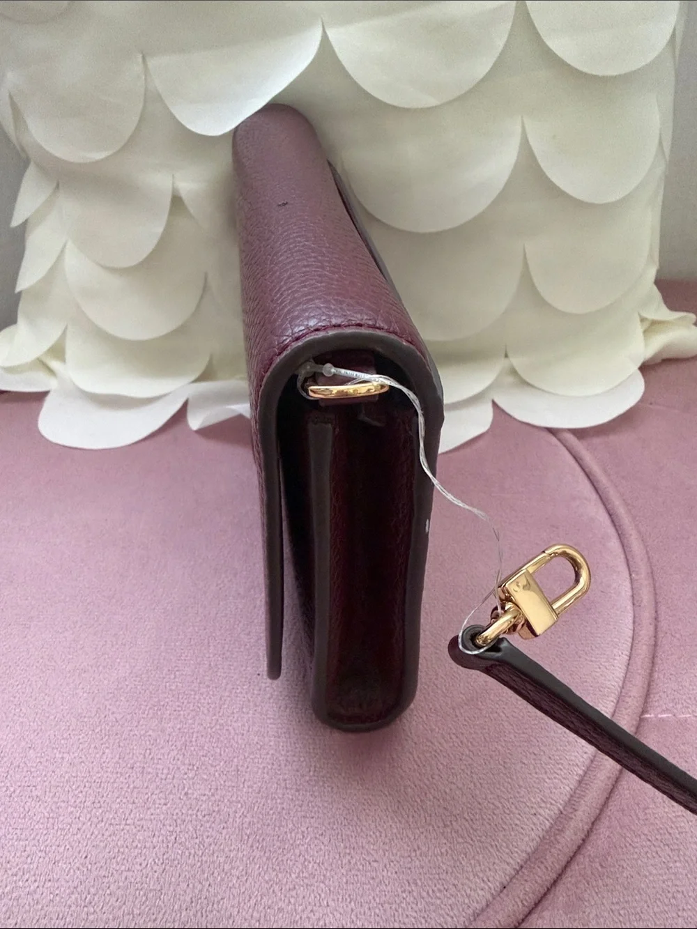 Tory Burch pebbled leather